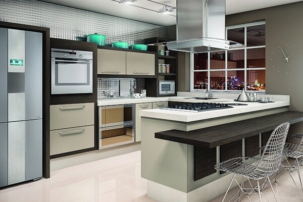 Cozinha gourmet contempor�nea