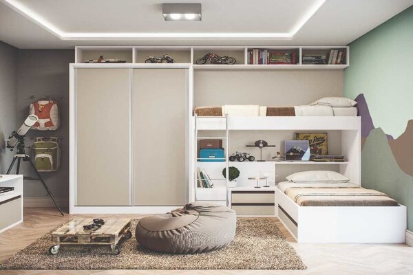 Quarto criativo e multifuncional