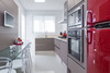 Cozinha moderna com design retr�