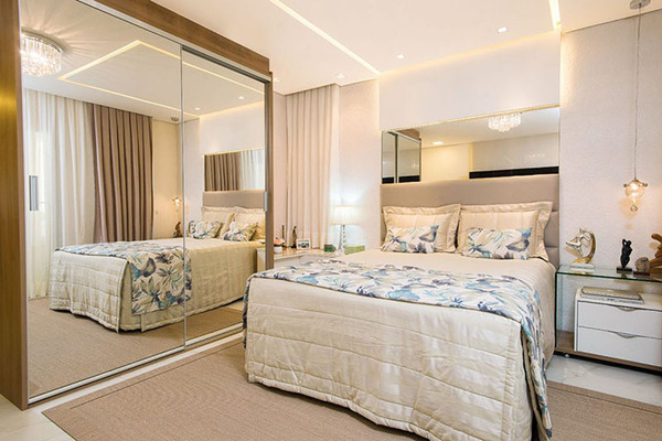 Suite elegante e acolhedora